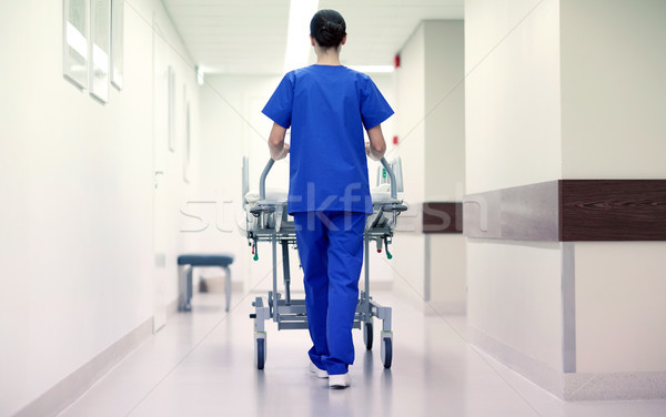 Hemşire hastane insanlar sağlık Stok fotoğraf © dolgachov