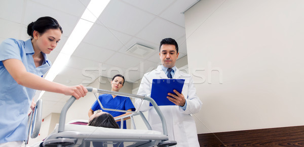 Femme hôpital urgence profession personnes [[stock_photo]] © dolgachov