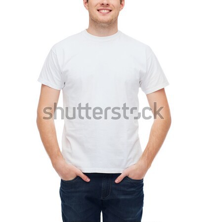 [[stock_photo]]: Souriant · jeune · homme · blanche · tshirt · design · personnes