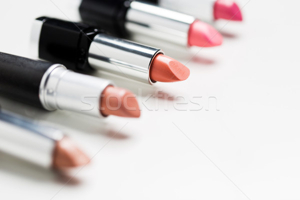 Közelkép terjedelem kozmetika smink szépség divat Stock fotó © dolgachov
