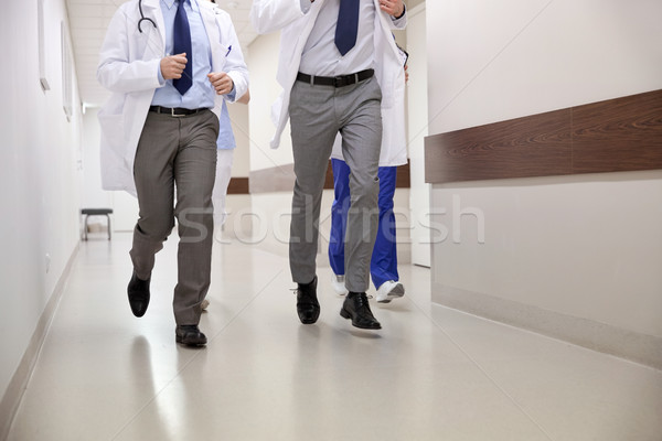 Médecins courir hôpital santé personnes [[stock_photo]] © dolgachov