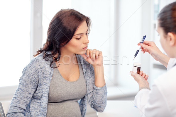 婦人科医 医師 妊婦 病院 妊娠 婦人科 ストックフォト © dolgachov