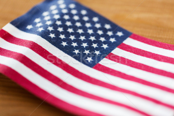 Zdjęcia stock: Amerykańską · flagę · amerykański · dzień · nacjonalizm · drewna