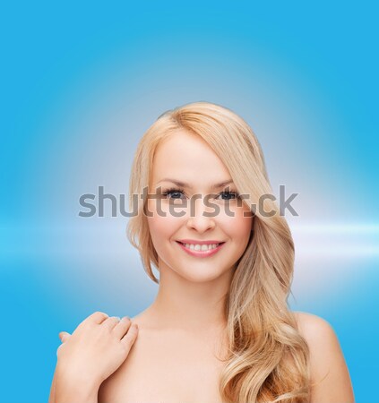 Schönen nackt Schultern Schönheit Menschen Stock foto © dolgachov
