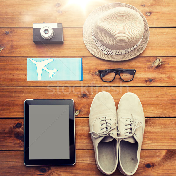 ストックフォト: 旅人 · 個人 · 休暇 · 旅行