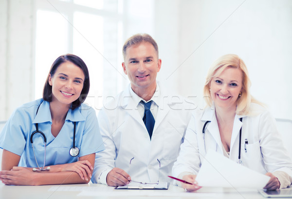 doctors on a meeting Stock photo © dolgachov