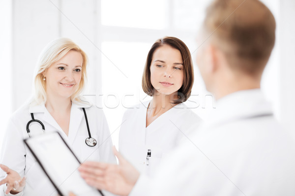 doctors on a meeting Stock photo © dolgachov