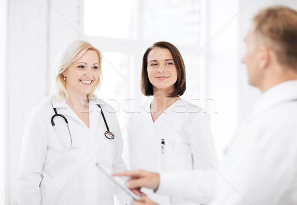 doctors on a meeting Stock photo © dolgachov