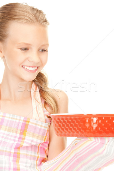 little housewife Stock photo © dolgachov