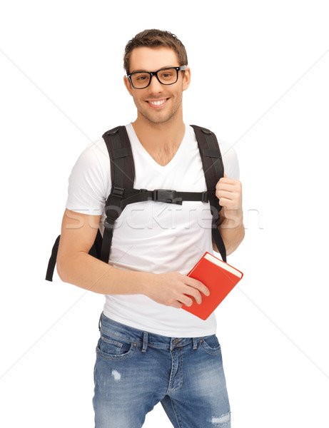 travelling student Stock photo © dolgachov