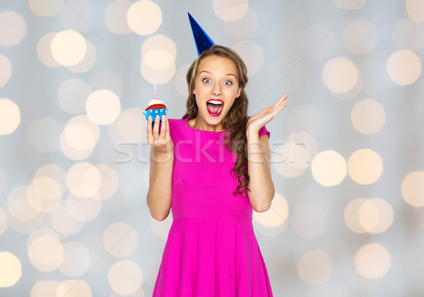 Zdjęcia stock: Szczęśliwy · kobieta · teen · girl · urodziny · ludzi