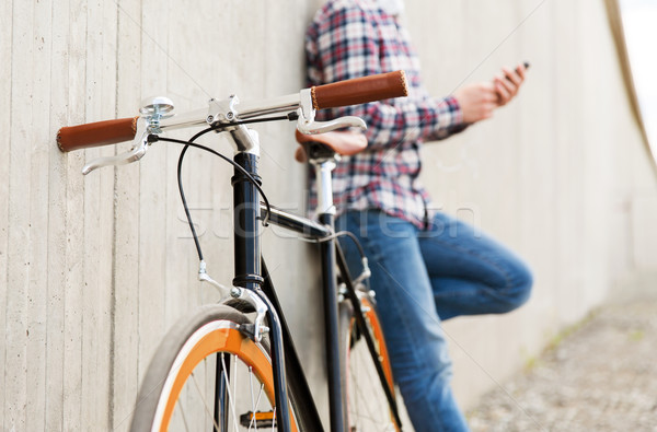 Foto stock: Fijado · artes · moto · hombre