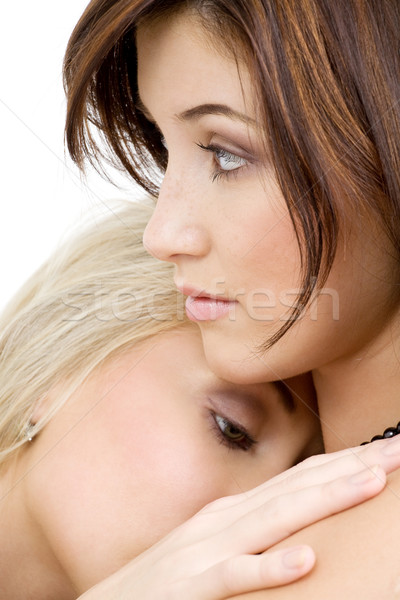 [[stock_photo]]: Intime · photos · deux · filles