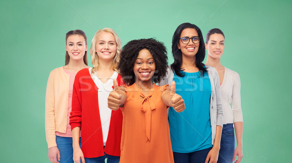 Foto d'archivio: Internazionali · gruppo · donne · istruzione