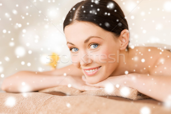 женщину Spa здоровья красоту салона массаж Сток-фото © dolgachov