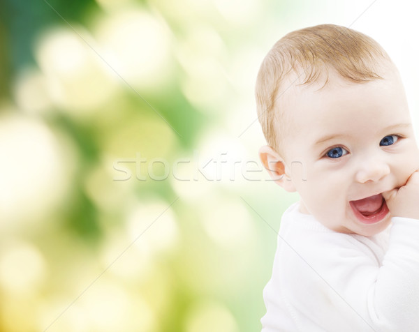 Adorável bebê menino criança felicidade pessoas Foto stock © dolgachov