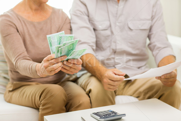 Geld familie business Stockfoto © dolgachov