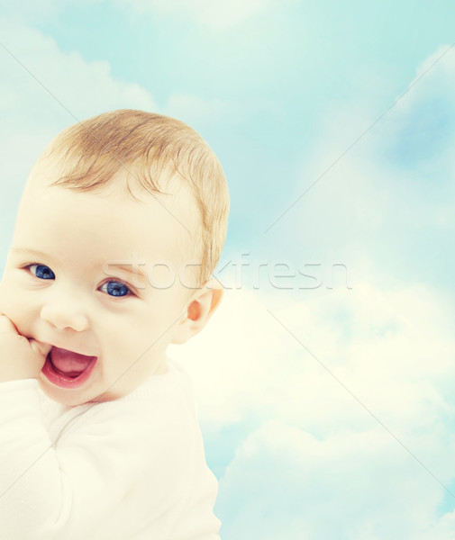 Godny podziwu baby chłopca dziecko ludzi szczęścia Zdjęcia stock © dolgachov