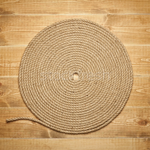 Cuerda textura madera resumen mesa Foto stock © donatas1205