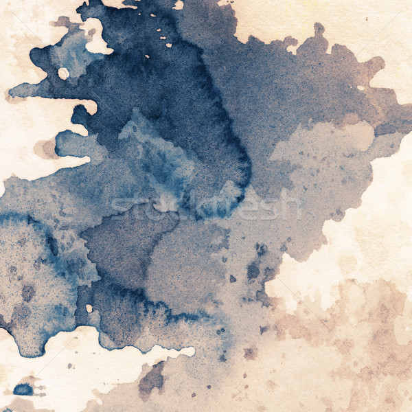 Inkt textuur abstract geschilderd grunge papier Stockfoto © donatas1205