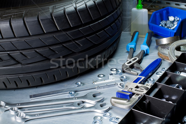 Auto repairing Stock photo © donatas1205