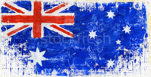 Painted flag Stock photo © donatas1205