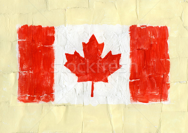 Painted flag Stock photo © donatas1205