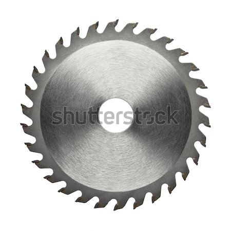 Zag mes hout werk industriële Stockfoto © donatas1205