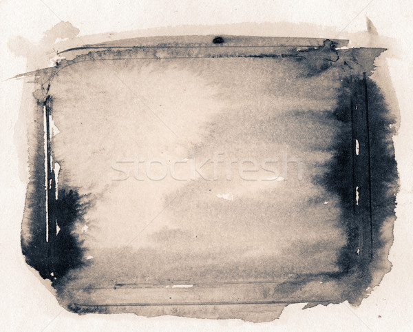 Photo stock: Encre · texture · résumé · peint · grunge · papier