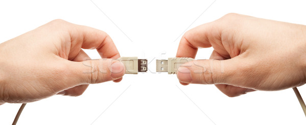 USB connection Stock photo © donatas1205