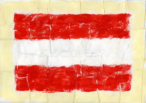 Painted flag Stock photo © donatas1205