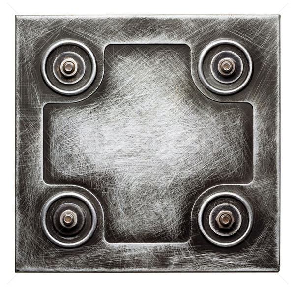 Metal plate Stock photo © donatas1205