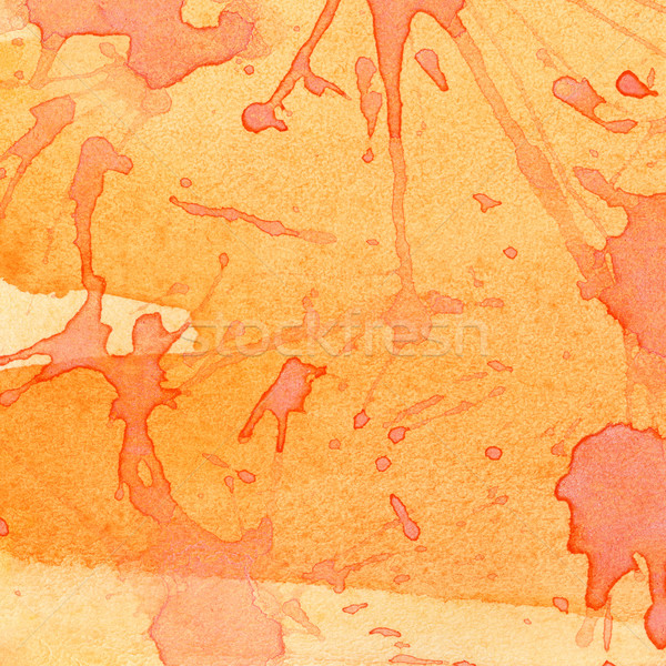 Aquarel abstract hand geschilderd ontwerp verf Stockfoto © donatas1205