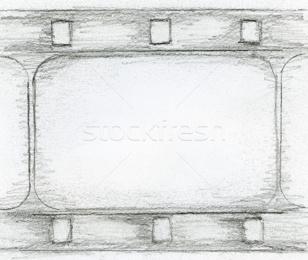 film strip sketch  Stock photo © donatas1205