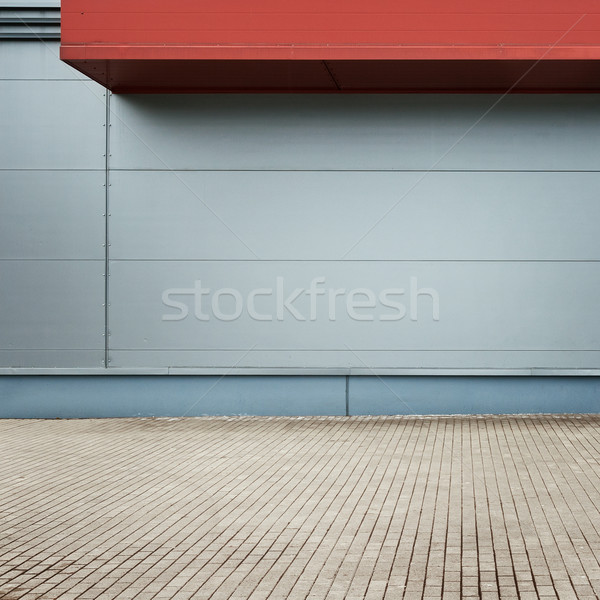 Magazijn lege muur kan gebruikt straat Stockfoto © donatas1205