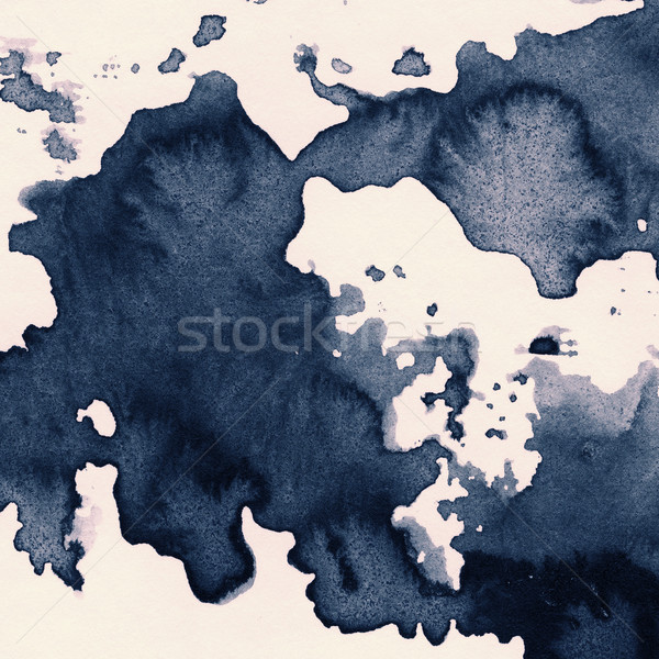 Inkt textuur abstract geschilderd grunge papier Stockfoto © donatas1205