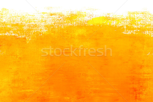 Verniciato abstract mano sfondo arte arancione Foto d'archivio © donatas1205