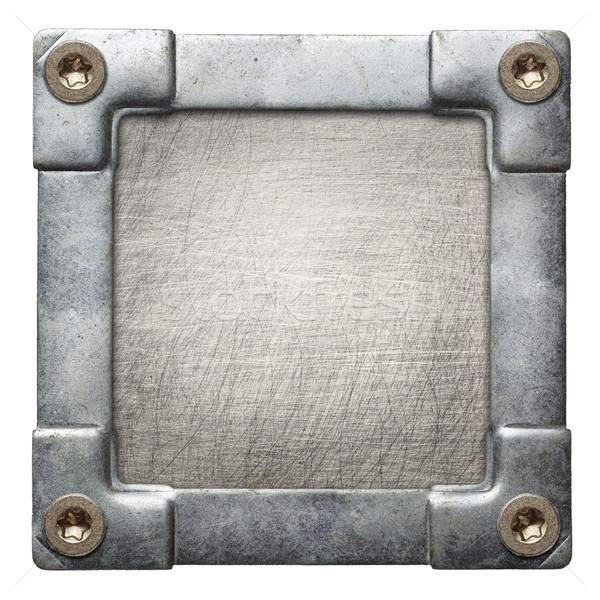 Metal plate Stock photo © donatas1205