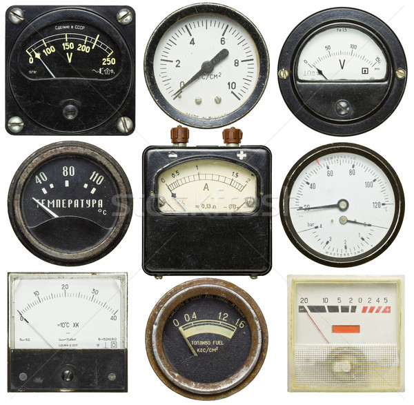 Old gauges Stock photo © donatas1205