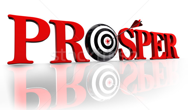 prosper target Stock photo © donskarpo
