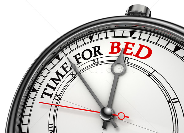 time for bed concept clock  Stock photo © donskarpo