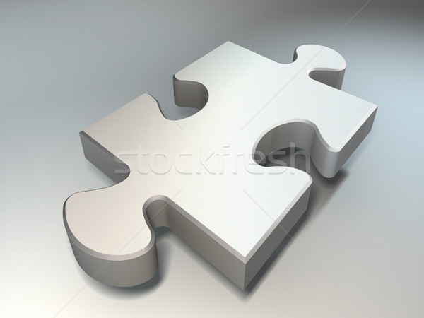 jigsaw puzzle piece Stock photo © donskarpo