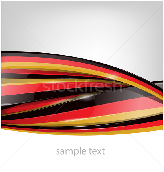 germany flag  on background on gray background Stock photo © doomko