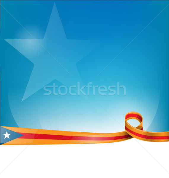 Nastro bandiera abstract design arte Foto d'archivio © doomko