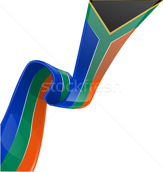 south africa flag isolated  Stock photo © doomko