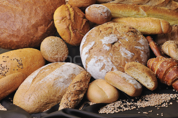 新鮮 麵包 食品 組 健康 自然 商業照片 © dotshock