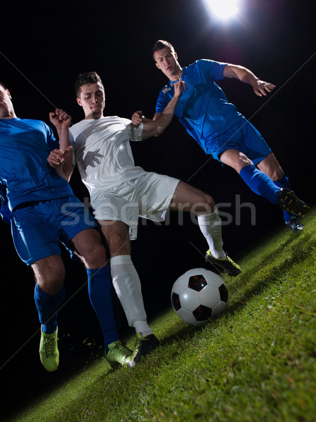 soccer players duel Stock photo © dotshock