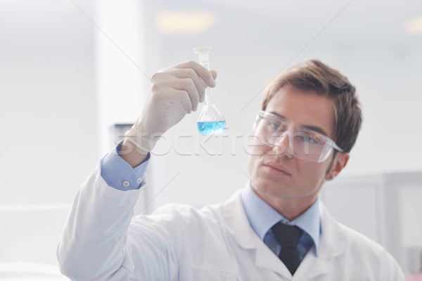 research and  science people  in laboratory Stock photo © dotshock