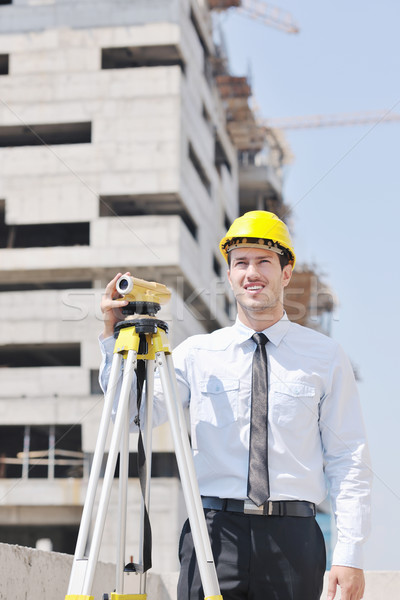 Architecte homme d'affaires ingénieur gestionnaire projet [[stock_photo]] © dotshock