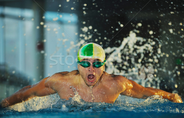 Salud fitness estilo de vida jóvenes atleta Foto stock © dotshock